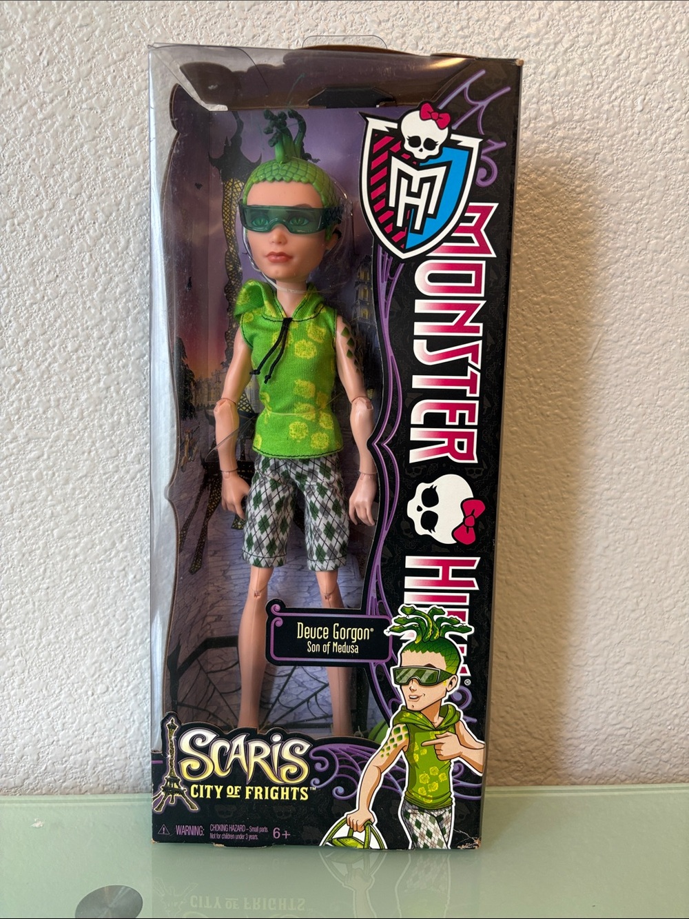 2012 Monster High Deuce Gorgon Doll- Scaris City of Frights